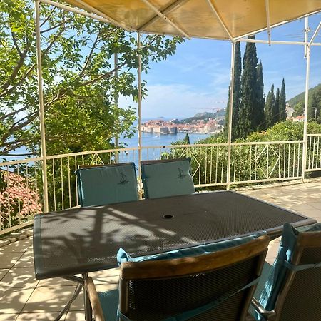 Perfect Sea View Terrace Apartment Zlatni Potok Dubrovnik Dış mekan fotoğraf