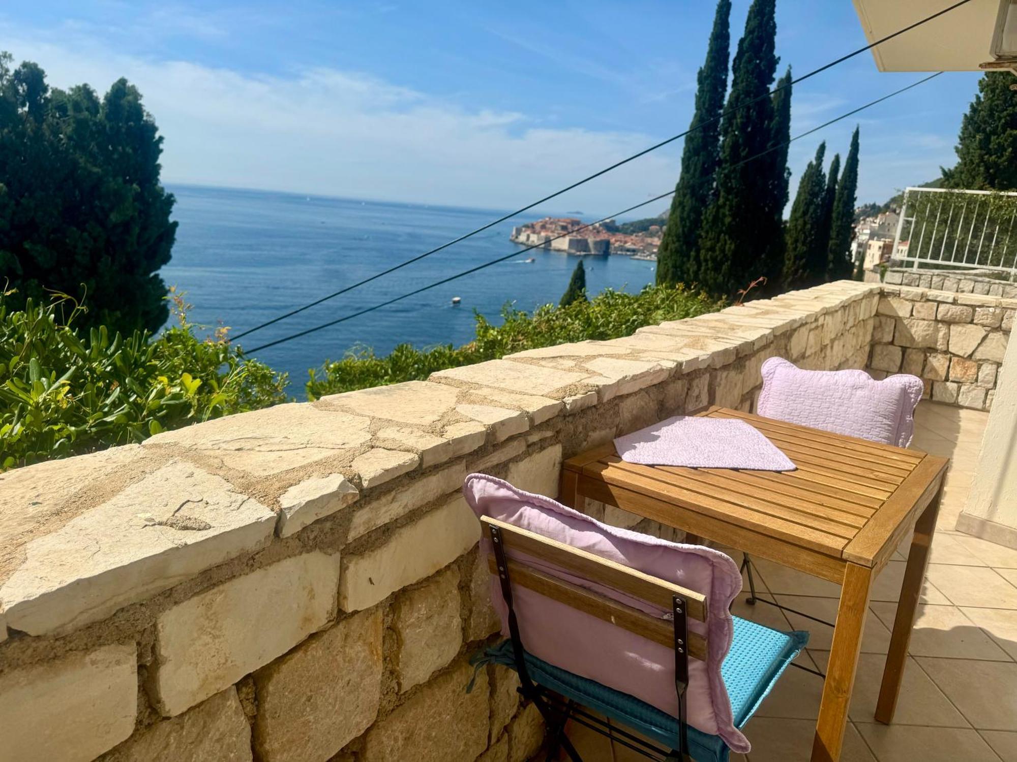 Perfect Sea View Terrace Apartment Zlatni Potok Dubrovnik Dış mekan fotoğraf