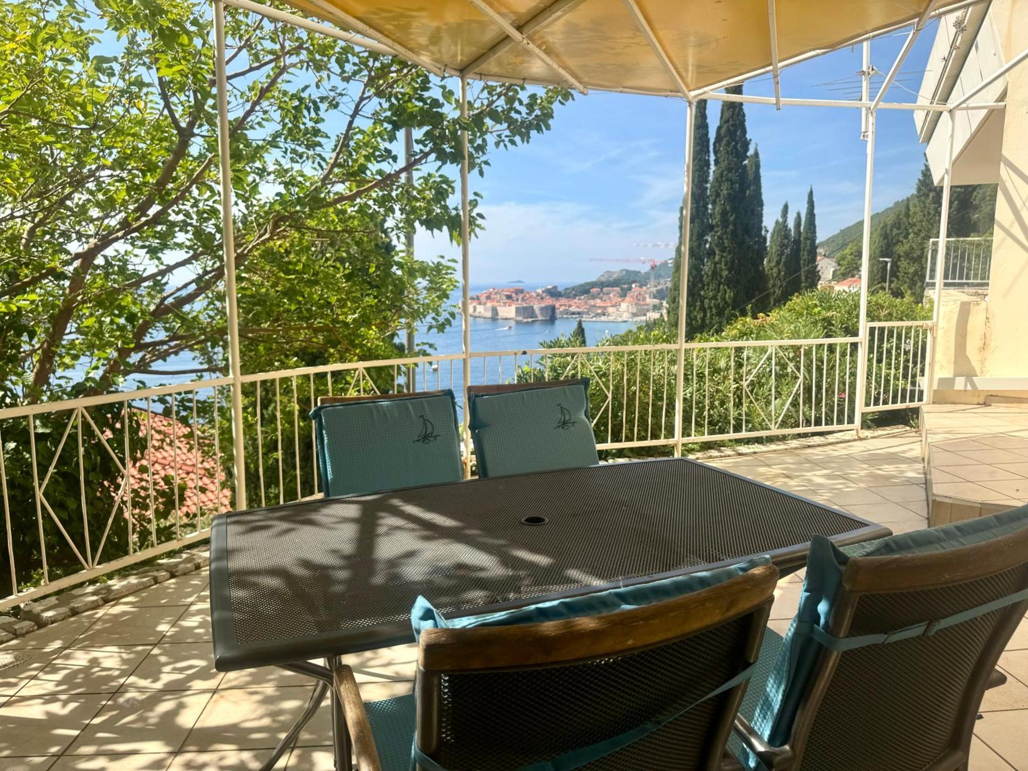 Perfect Sea View Terrace Apartment Zlatni Potok Dubrovnik Dış mekan fotoğraf